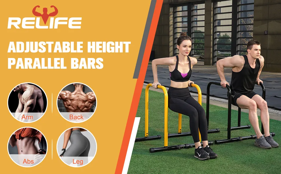 RELIFE Dip Station Review: Adjustable Calisthenics Stand image 7