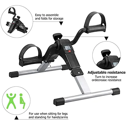 AGM Folding Pedal Exerciser Review: Mini Under Desk Bike image 2