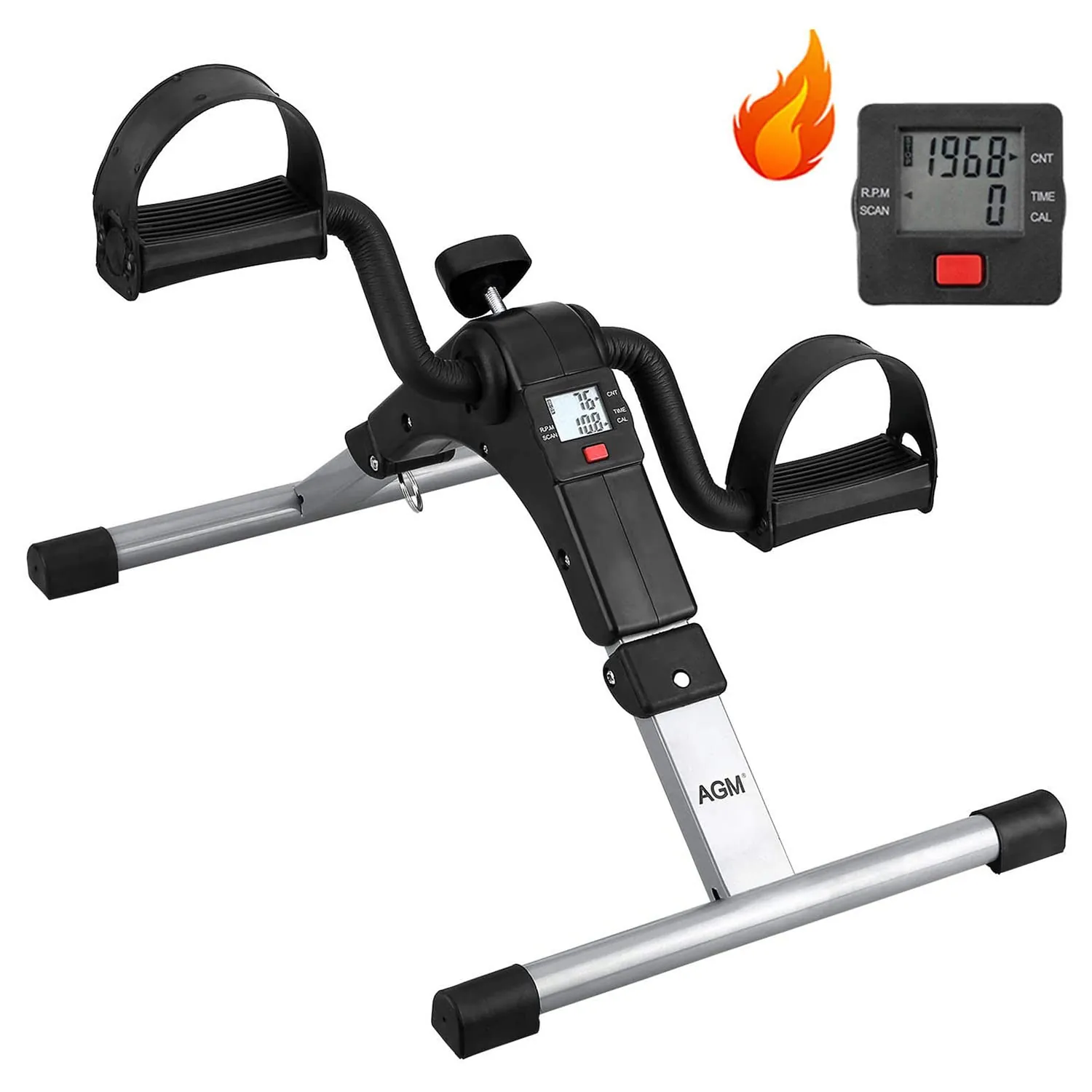 AGM Folding Pedal Exerciser Review: Mini Under Desk Bike image 8