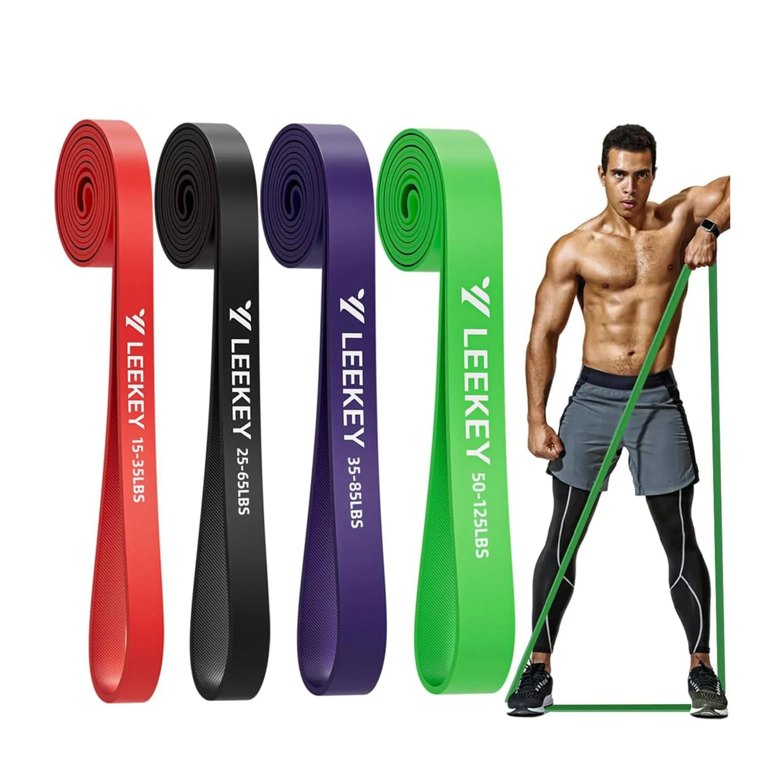 LEEKEY Resistance Bands Review: Home Workout Band Set image 8
