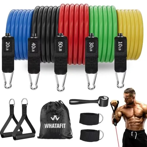 WHATAFIT Resistance Bands Review: Home Workout Band Set