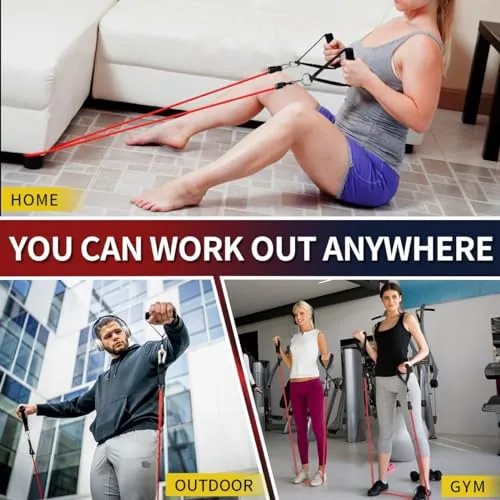 WHATAFIT Resistance Bands Review: Home Workout Band Set image 6