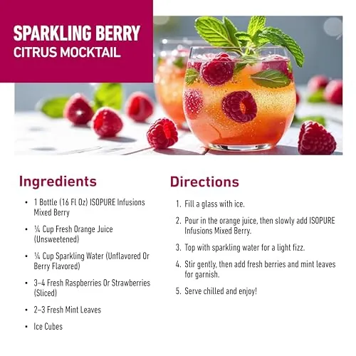 Isopure Clear Whey Isolate Mixed Berry Review image 5