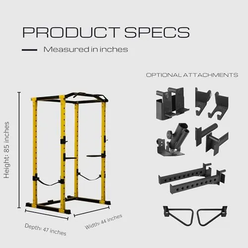 HulkFit Power Cage Review: Home Gym Rack Analysis image 6