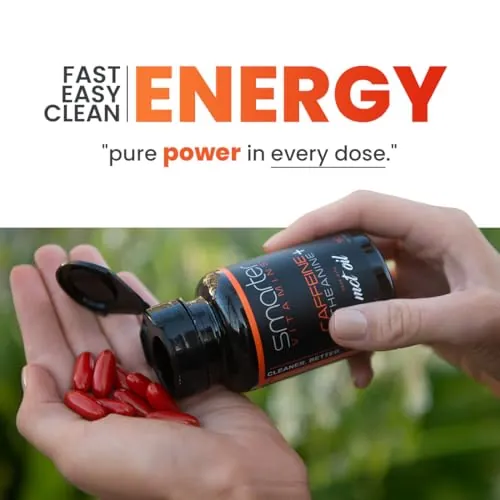 SmarterVitamins Caffeine Pills Review: Energy Softgels image 2