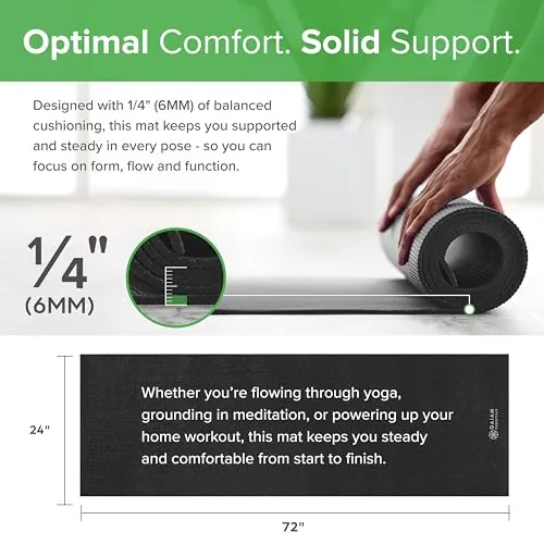 Gaiam Essentials 6mm Yoga Mat Review image 2