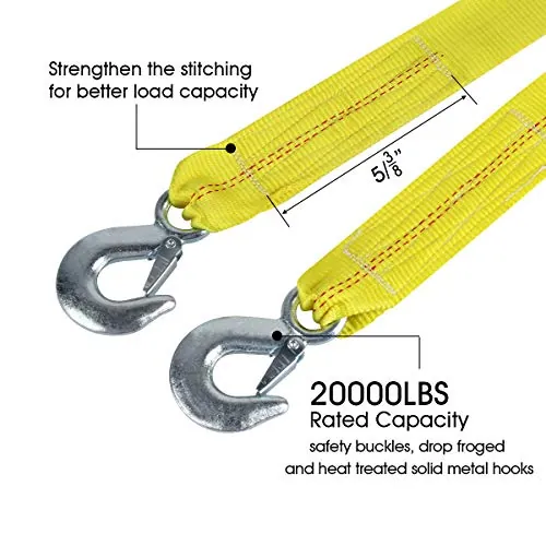 JCHL Tow Strap Review: 2x20 ft Recovery Strap Analysis image 3