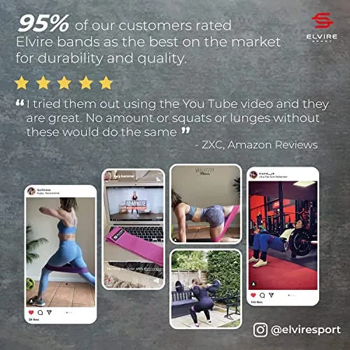 ELVIRE Fabric Resistance Bands Review: Home Workout Set image 6
