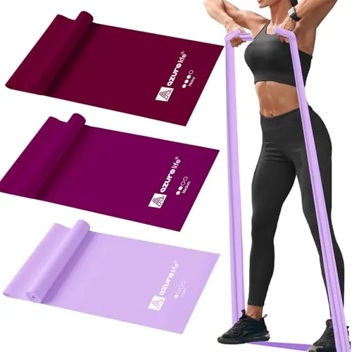 A AZURELIFE Resistance Bands Review: Non-Latex Exercise Bands