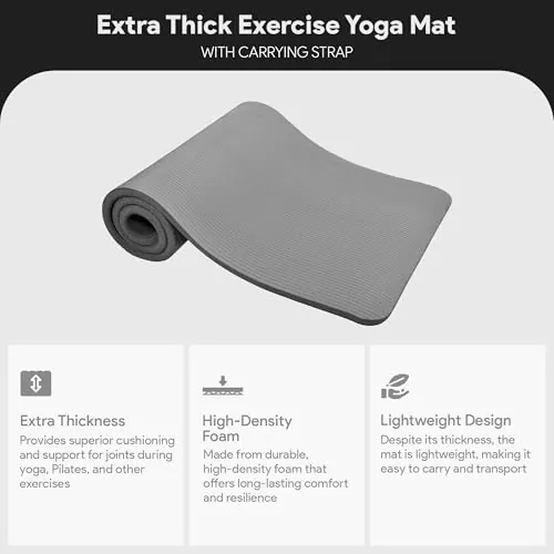 BalanceFrom 1-Inch Yoga Mat Review: Exercise Mat Analysis image 2