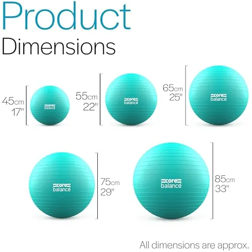 Core Balance Exercise Ball Review: Stability Ball Analysis image 6