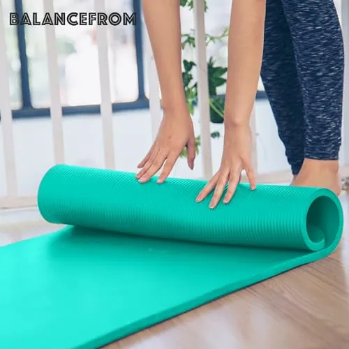 BalanceFrom Yoga Mat Review: 1-Inch Exercise Mat Analysis image 5