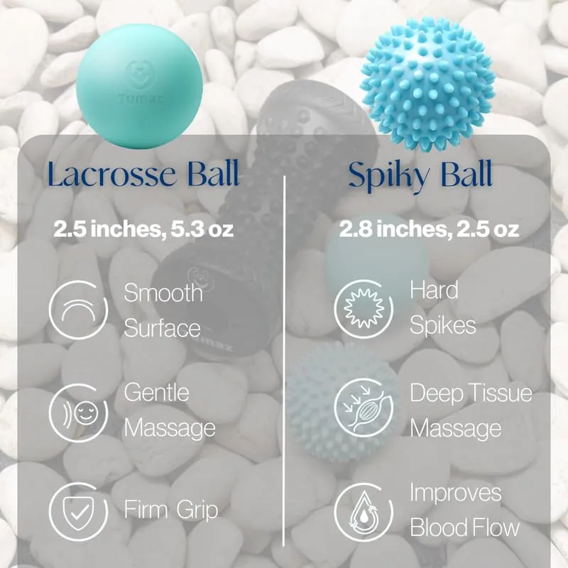 Tumaz Massage Ball & Foot Roller Set Review image 5