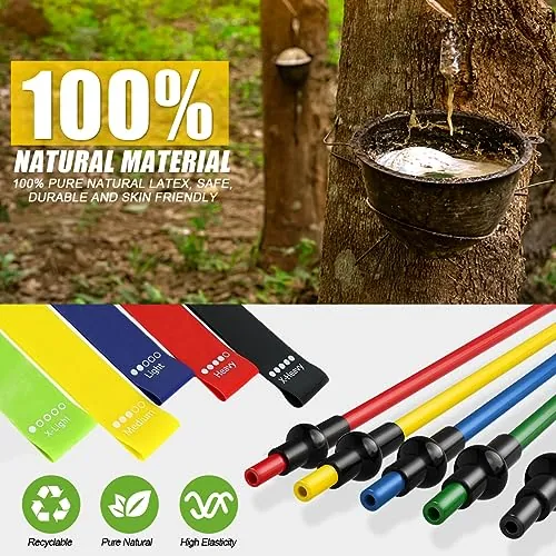 CHAREADA 23 Pack Resistance Bands Set Review image 4