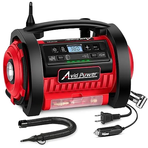AVID POWER Tire Inflator Review: Portable Air Compressor
