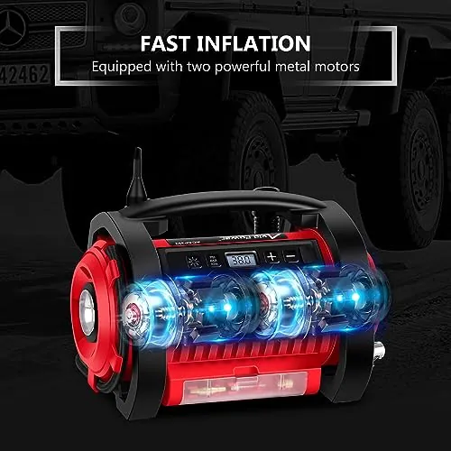 AVID POWER Tire Inflator Review: Portable Air Compressor image 2
