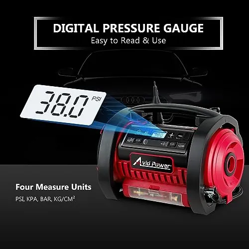 AVID POWER Tire Inflator Review: Portable Air Compressor image 5