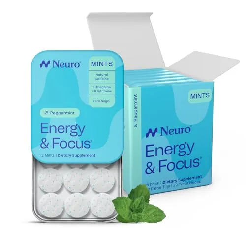 Neuro Energy & Focus Mints Review: Caffeine Mint Analysis