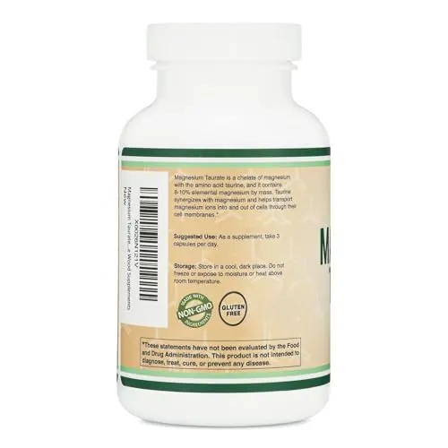 Double Wood Magnesium Taurate Review: Vegan Capsules image 6