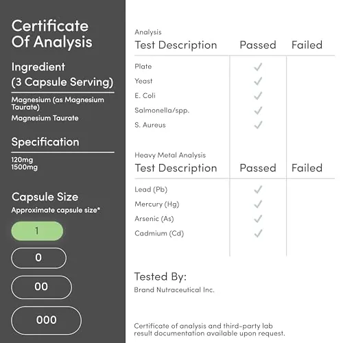 Double Wood Magnesium Taurate Review: Vegan Capsules image 7