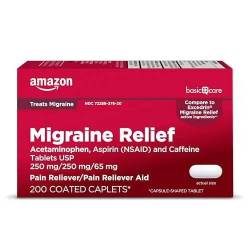 Amazon Basic Care Migraine Relief Review