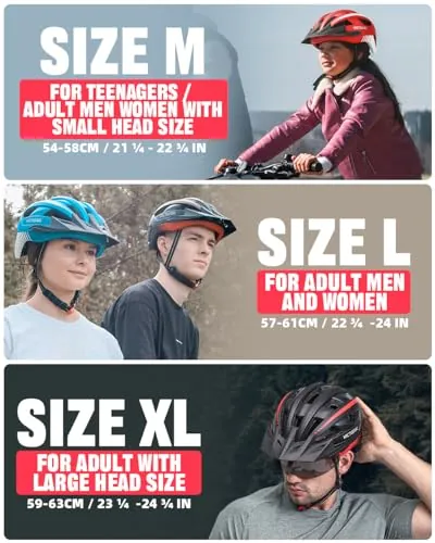 VICTGOAL Bike Helmet Review: Rear Light and Visor image 6