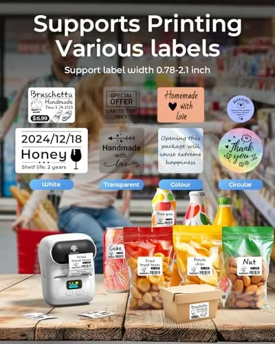 Phomemo M110 Label Printer Review: Portable Thermal Labels image 3