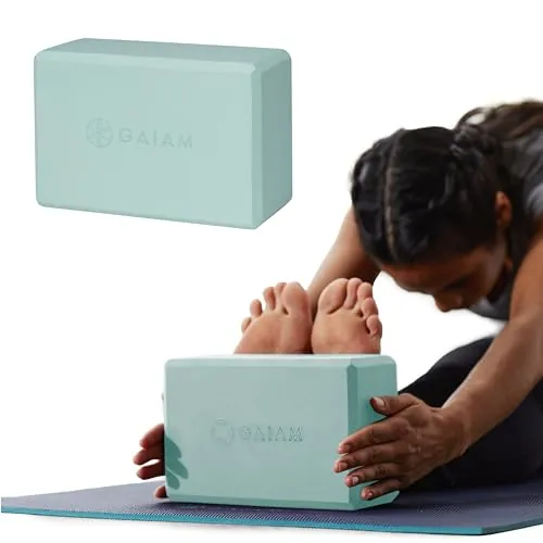Gaiam Yoga Block Review: EVA Foam Yoga Support Block