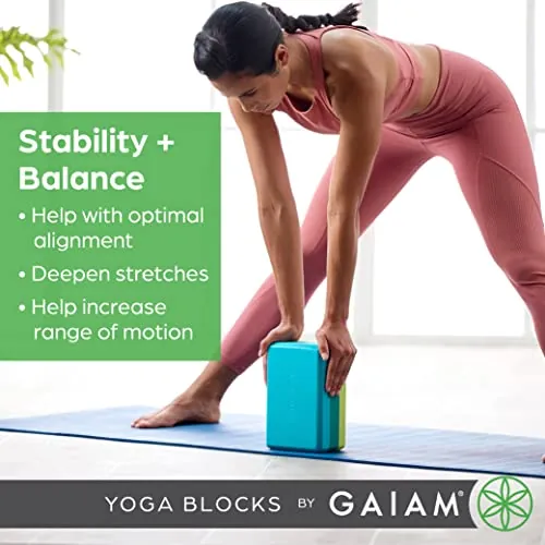 Gaiam Yoga Block Review: EVA Foam Yoga Support Block image 2