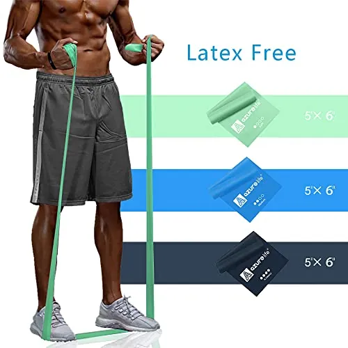 A AZURELIFE Resistance Bands Review: Non-Latex Exercise Bands image 2