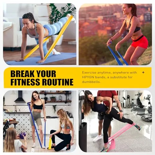 HPYGN Resistance Bands Review: Non-Latex Exercise Bands image 3