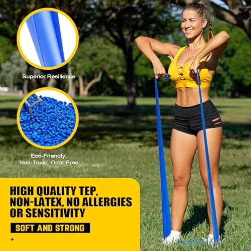 HPYGN Resistance Bands Review: Non-Latex Exercise Bands image 5