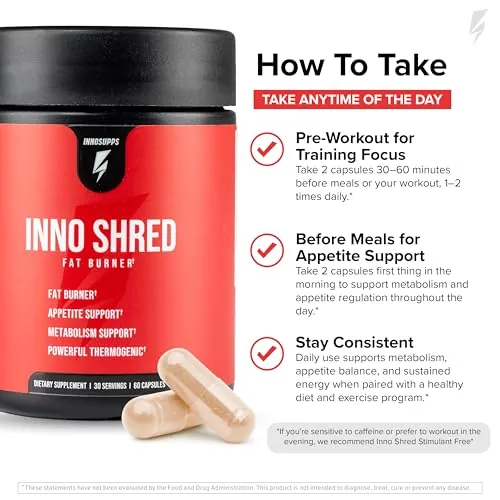 Inno Shred Review: Thermogenic Fat Burner Analysis image 5