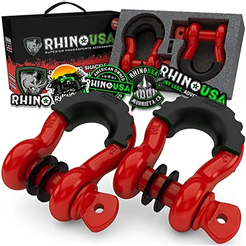 Rhino USA D Ring Shackles Review: Recovery Shackle Analysis
