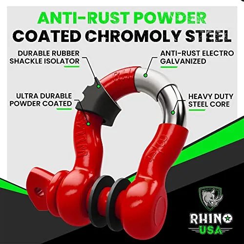 Rhino USA D Ring Shackles Review: Recovery Shackle Analysis image 2