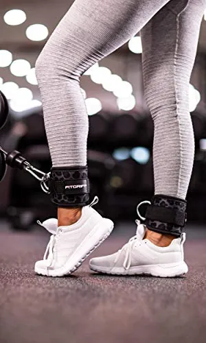 Fitgriff Ankle Straps V1 Review: Cable Machine Attachment image 2