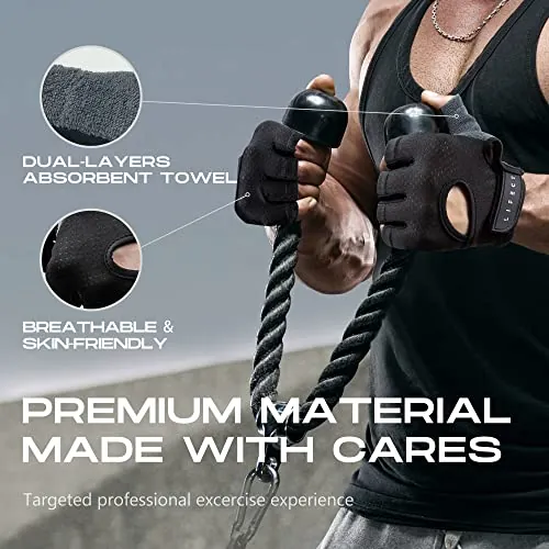 LIFECT Essential Breathable Workout Gloves Review image 4