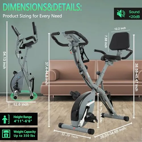 BARWING Stationary Exercise Bike Review image 6