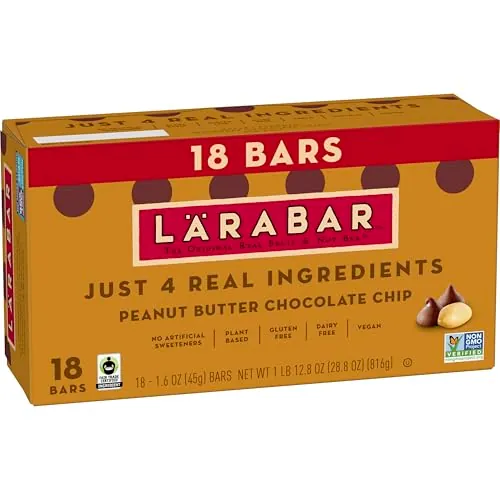 Larabar Peanut Butter Chocolate Chip Bar Review