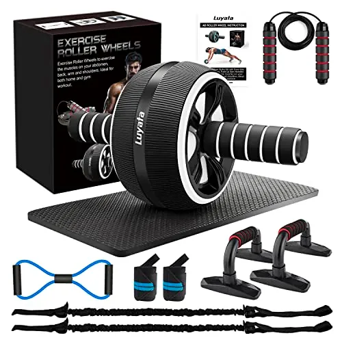 Luyata Ab Roller Wheel Review: 10-in-1 Home Gym...