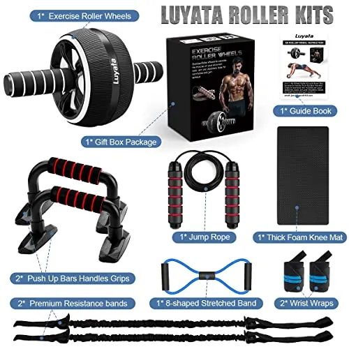 Luyata Ab Roller Wheel Review: 10-in-1 Home Gym Kit image 3