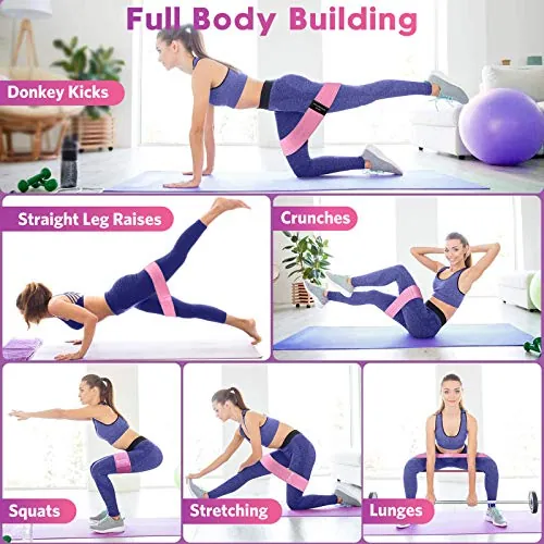 Renoj Resistance Bands Review: Fabric Loop Band Set image 6