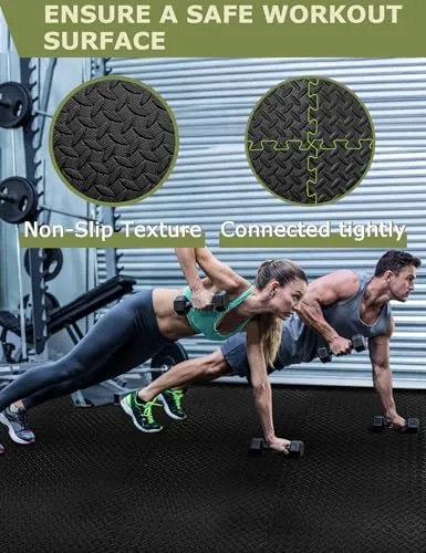 innhom Gym Flooring Review: Foam Floor Tiles for Home Gym image 5