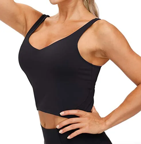THE GYM PEOPLE Sports Bra Review: Longline Medium Support image 4