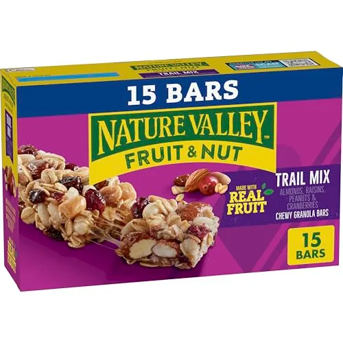 Nature Valley Trail Mix Granola Bars Review
