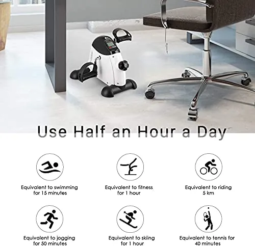 himaly Mini Exercise Bike Review: Under Desk Pedal Exerciser image 6