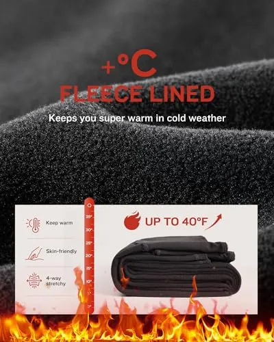 CHRLEISURE Fleece Lined Leggings Review image 3