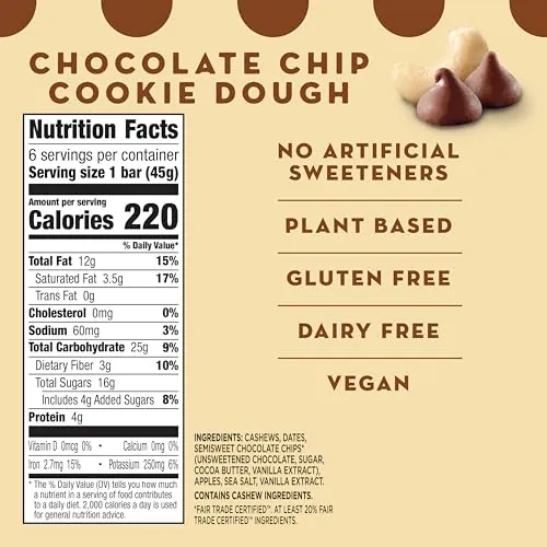 Larabar Chocolate Chip Cookie Dough Bar Review image 2