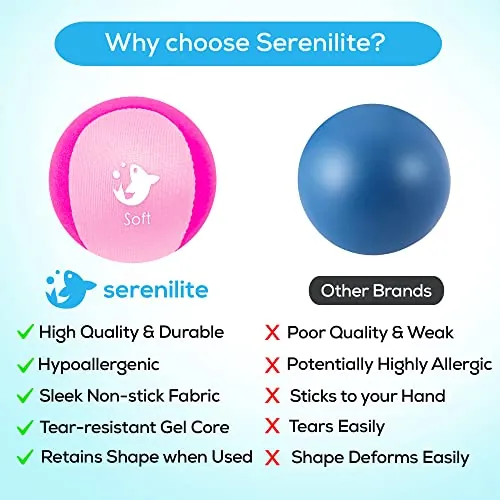 Serenilite Hand Therapy Stress Ball Bundle Review image 4