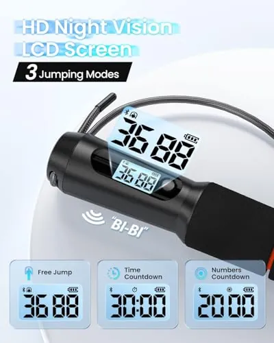 RENPHO Smart Jump Rope Review: App-Tracked Cardio Rope image 3